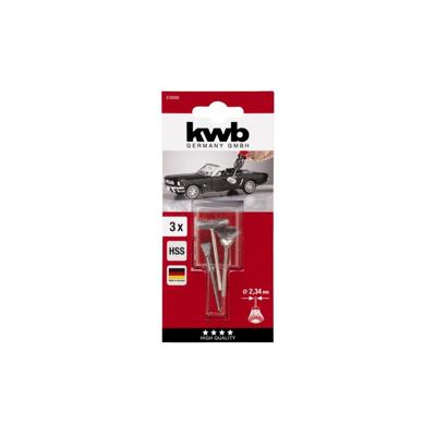 Draadborstelset mini 3dlg - Kwb