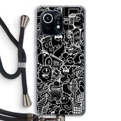 Vexx Black City : Xiaomi Mi 11 Transparant Hoesje met koord