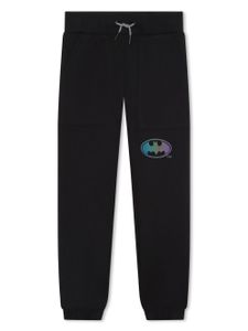 Dkny Kids pantalon de jogging à imprimé graphique - Noir