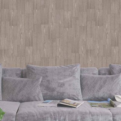 couleurs & matières Behang Wood bruin