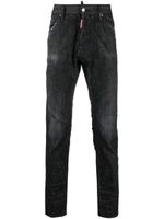 DSQUARED2 jean fuselé à coupe slim - Noir