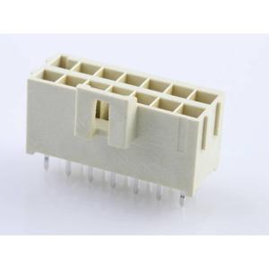 Molex 1722982114 Female header, inbouw (standaard) Totaal aantal polen: 14 Rastermaat: 3.50 mm Inhoud: 1 stuk(s) Tray