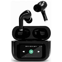 Gembird TWS-LCD-ANC-01-BK In Ear oordopjes Bluetooth Stereo Zwart HiFi