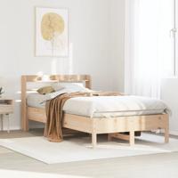 Bedframe zonder matras massief grenenhout 120x200 cm