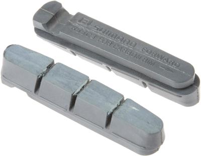SHIMANO cartridge rempads "r55c3" br.shoe shim. r55c3 pair cart.f.carb.rim