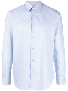 Paul Smith chemise cintrée à rayures - Bleu