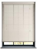 Sunwood PVC jaloezie met koord - Roomwit