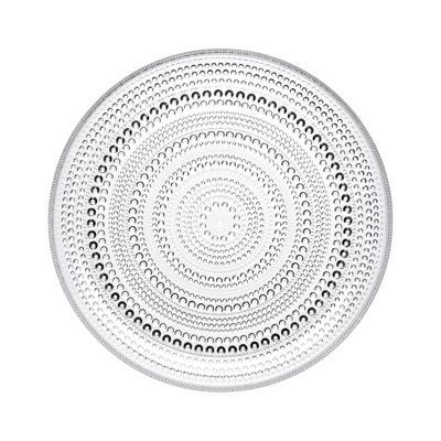 Iittala Pizzabord / Onderbord Kastehelmi Helder ø 31.5cm