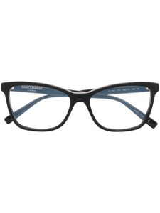 Saint Laurent Eyewear lunettes de vue SL503 à monture papillon - Noir