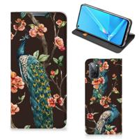 OPPO A52 | A72 | Hoesje maken | Pauw met Bloemen OPPO A52 | A72 | Hoesje maken | Pauw met Bloemen