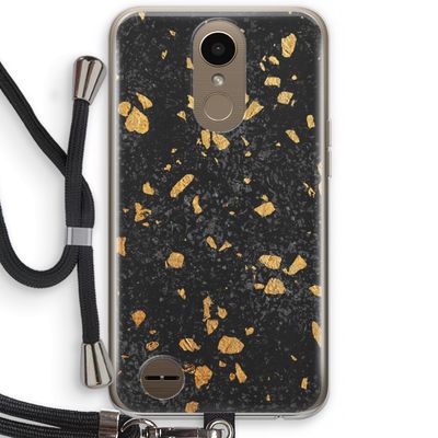 Terrazzo N°7: LG K10 (2017) Transparant Hoesje met koord