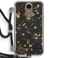 Terrazzo N°7: LG K10 (2017) Transparant Hoesje met koord