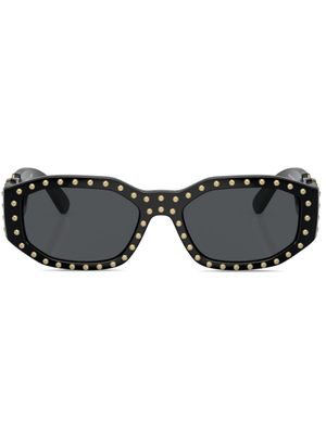 Versace Eyewear lunettes de soleil Biggie - Noir