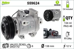 Compressor, airconditioning 559624