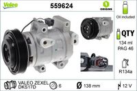 Compressor, airconditioning 559624