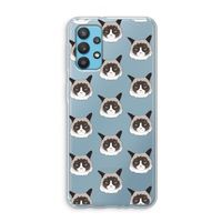 It's a Purrr Case: Samsung Galaxy A32 4G Transparant Hoesje