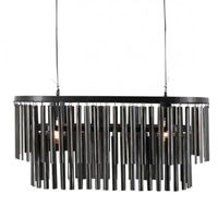 Hanglamp Perla zwart 90x40cm