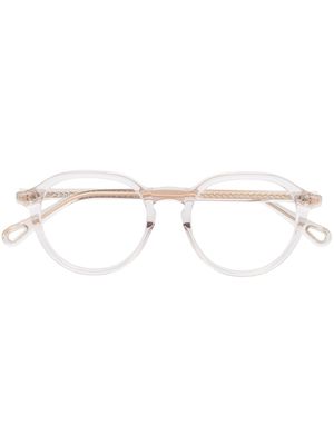 Chloé Eyewear lunettes de vue à monture transparente - Blanc