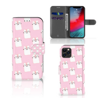 Apple iPhone 11 Pro Telefoonhoesje met Pasjes Sleeping Cats