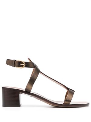 Ralph Lauren Collection sandales Dyllon en cuir - Or