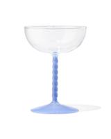 HEMA Espresso martini glas blauw