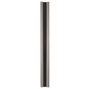 Tochtstrip - tochtwering - grijs - foam - 95 x 2,5 cm - deur tochtstopper   -
