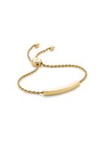 Monica Vinader bracelet GP Linear Chain - Or - thumbnail