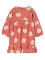 Bobo Choses robe en coton à fleurs - Orange - thumbnail