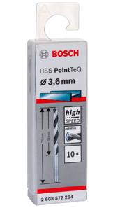Bosch Accessories 2608577204 Metaal-spiraalboor 3.60 mm 10 stuk(s)