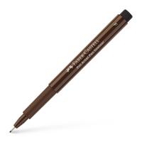 Faber Castell Tekenstift Pitt Artist Pen - F donker sepia
