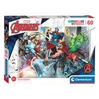 Clementoni Supercolor Marvel Avengers Legpuzzel 60 stuk(s) Strips - thumbnail