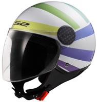 LS2 Helmet of558 sph. lux ii swirl s white/colorful