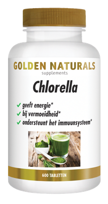 Golden Naturals Supplementen Chlorella 600Tabletten