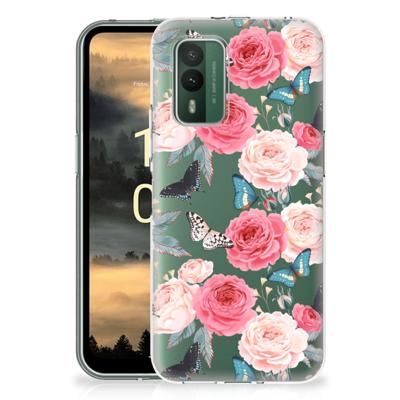 Nokia XR21 | TPU Case | Butterfly Roses