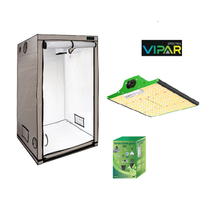 EU EU Home Complete Grow Box - 80x80x180cm + Vipar LED 100W + P600