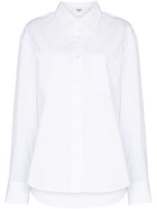 The Frankie Shop chemise Lui oversize - Blanc