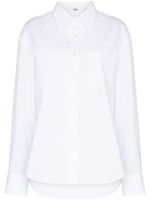 The Frankie Shop chemise Lui oversize - Blanc - thumbnail