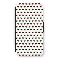 Hartjes: iPhone 11 Pro Max Flip Hoesje