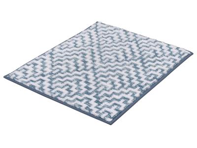 Kleine Wolke Badmat Botany (Blauw, 50 x 60 cm)