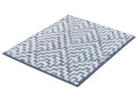 Kleine Wolke Badmat Botany (Blauw, 50 x 60 cm)