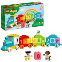 LEGO 10954 DUPLO De getallentrein - Leer tellen Educatieve spellen 1,5 jaar, cadeau voor babyspeelgoed OF leerset