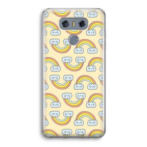 Regenboog: LG G6 Transparant Hoesje