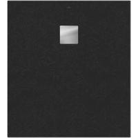 Villeroy & Boch Excello douchevloer - 100x90cm - polyurethaan/acryl Nature Anthracite uda1090exc2v-1n