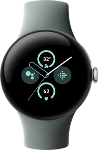 Google Pixel Watch 2 AMOLED 41 mm Digitaal Touchscreen Goud Wifi GPS