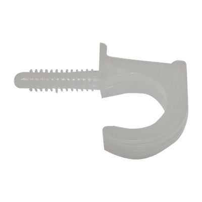 pgb-Europe SMART | Nylon plugclip enkel 16-19 wit | 100 st SM0PCEN001600193