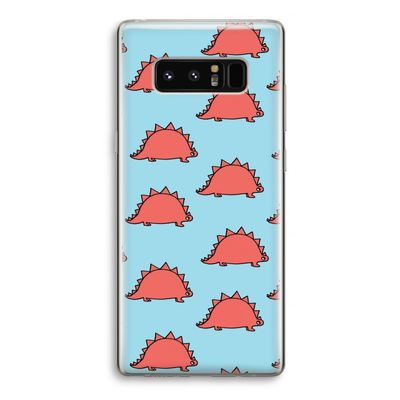 Dinosawrr: Samsung Galaxy Note 8 Transparant Hoesje