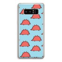Dinosawrr: Samsung Galaxy Note 8 Transparant Hoesje