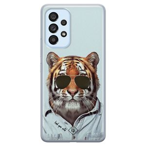 Samsung Galaxy A33 siliconen hoesje - Tijger wild