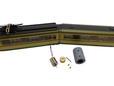 micromotor HR009F motor ombouwset voor Roco tram