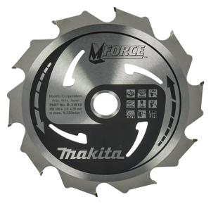 Makita Cirkelzaagblad voor Hout | Mforce | Ø 165mm Asgat 20mm 10T - B-31918